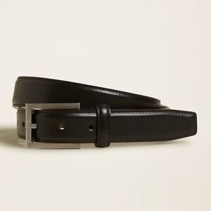 NWT Italic Enzo Italian Square Buckle Napa Leather Belt Size 38